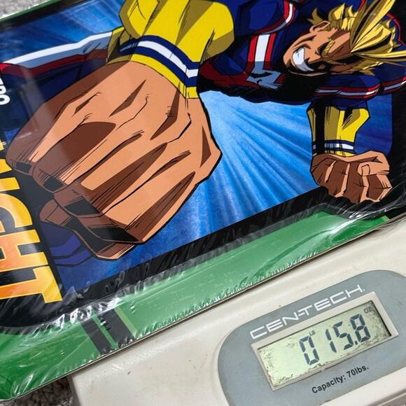 Crunchyroll My Hero Academia Pro Hero ALL MIGHT wooden wall decor 10” x 13” - Picture 2 of 8